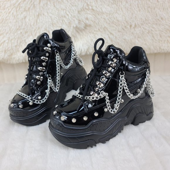 Space Candy by Anthony Wang 4" Sneaker Wedges - Picture 1 of 6